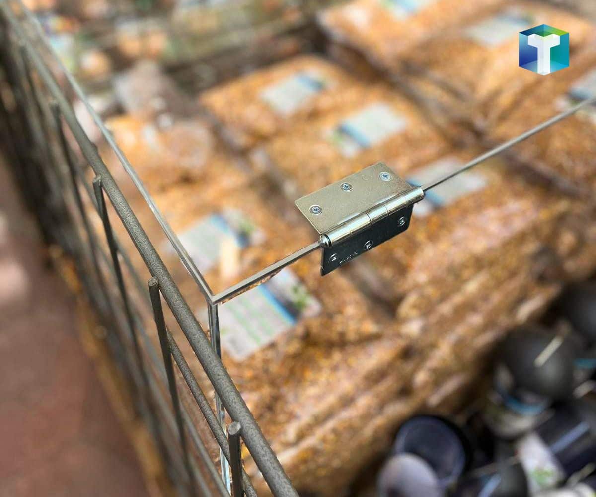 Kunststof bakken op maat polycarbonaat scharnieren